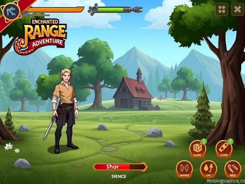 Enchanted Range Adventure Combat Scene